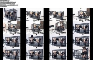 [缚心室] 175长腿女神的兔笼体验K9套装扔笼子里炮机AV棒各种折磨完全没有活动空间只能无助地哀嚎-丝依依