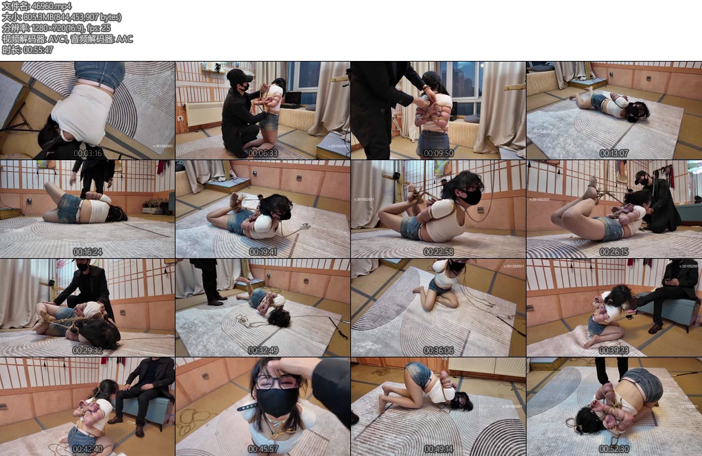 [一绳所爱] 奴性很好的乖乖狗姜晓岚的五花紧缚调教-丝依依