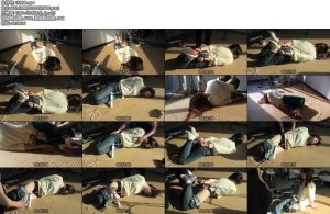 [绳之韵] 诗韵美妇与金属的游戏（下集）镣铐驷马，股绳固定-丝依依