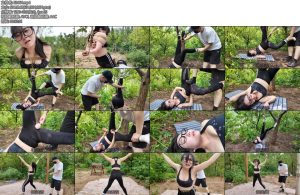 [李大侠] 惩罚小遥之木马单腿倒吊下-丝依依