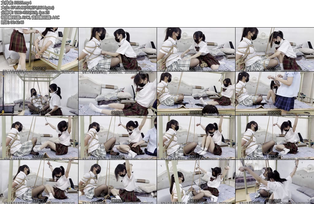 [新月原创] 佳怡工作室佳怡琳媚惜言被姐妹捆铁架床求助姐姐谁知姐把姐妹捆上双人被姐姐同时玩弄-丝依依