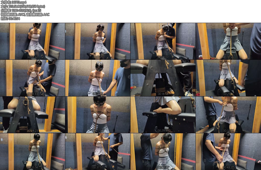 [雨辰原创] 见见木马捆绑受辱实录木马捆绑强高羞辱耳光放置挣扎娇喘惨叫求饶-丝依依