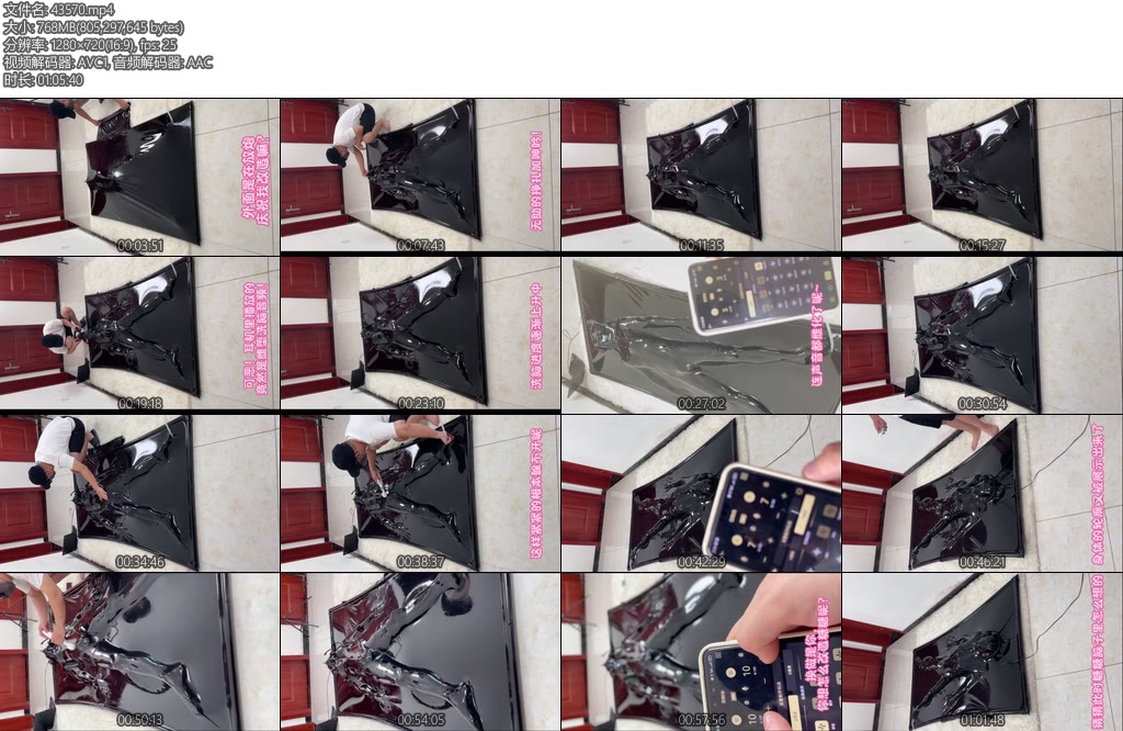 [糖糖原创] 糖糖工作室女体化改造第四番伪娘糖糖死库水初次体验真空床郊狼棒棒强G呼吸抑质-丝依依