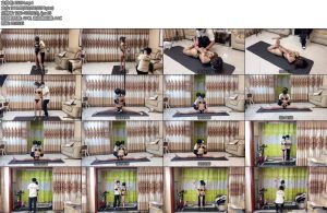 [贝特原创] 女粉元子约绳体验日式一字马tdqg后手观音单腿吊尝试各种极限-丝依依