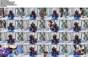 [美曦原创] 海老缚收集口水篇全程无尿点5.5大口球弯到极限的坐缚鞭打榨汁训练胸上X_X训练口水收集器放置-丝依依