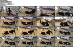 [新月原创] 雨薇黑色紧身礼服肉丝驷马自缚自己玩虽然动作笨拙但也是第一次尝试值得鼓励-丝依依