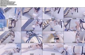 [窒物者] 可萌可御的蕾丝内衣丝袜+盲眼上楼梯（开玩具）+枕头捂脸剧烈挣扎到虚脱（下部）-丝依依