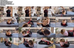 [默示录] 缚艺录小依一个令人惬意的午后对小依来一波胶带封嘴后的驷马-丝依依