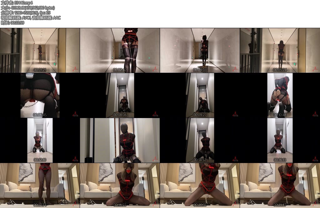 [CD伪娘] 小诡的自缚150五层丝袜套头的闷绝体验-丝依依