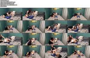 [束人映像] 女大百合之恋后手手铐骨头口塞SP仙女棒震动棒强高-丝依依