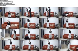 [子衿原创] 菲菲黑丝高跟高跟鞋有点小站着太累了-丝依依