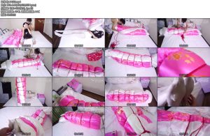 [恋物幻者] 白丝小姐姐超厚粉红缎被全包捆绑虐待53分钟全包状态强迫站立跪下TK枕头湿巾捂闷-丝依依