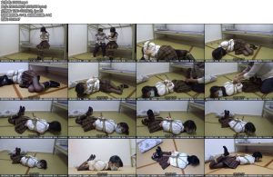 [新月原创] 红豆定牌捆绑回家的黑丝驷马女孩-丝依依