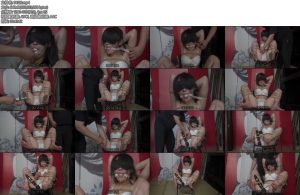 [象人原创] 嗷嗷M腿柠檬口球大量口水溢出tk-丝依依