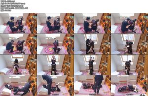 [一颗露露子] 一颗露露子原创黑白过膝鸳鸯袜短裙露露直臂吊缚分腿器罚站痛苦折磨马具口塞蒙眼膝盖并腿被绑超难受半蹲受罚郊狼超高强度电击疯狂呻吟强制GC后直臂驷马继续电击放置-丝依依