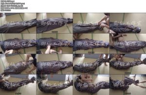 [御仙原创] 木乃伊捆绑吊缚踩踏-丝依依