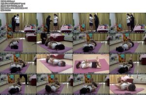 [新月原创] 小洛工作室新来的客服妹子没完成任务今天让她好好体验一下什么是裸足驷马惩罚-丝依依