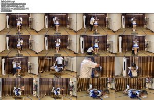 [山鬼原创] 软软女仆装放置在椅子上驷马带口球流口水-丝依依