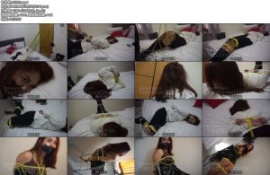 [欧美绳艺] Office girl kidnapped in her way go home-丝依依