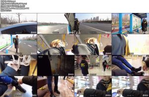 [半岛束艺] 勇者游戏（合集）地球人已无法阻止鹿野捆绑乘公交 逛商场，还要试鞋-丝依依