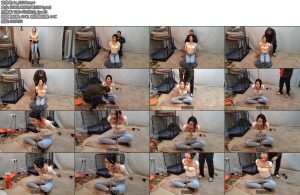 [随心原创] 苏樱牛仔裤桃缚接口水干了这杯水-丝依依