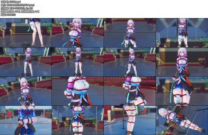 [动画片] 3D拘束星穹铁道的看板娘三月七捆绑挣扎-丝依依