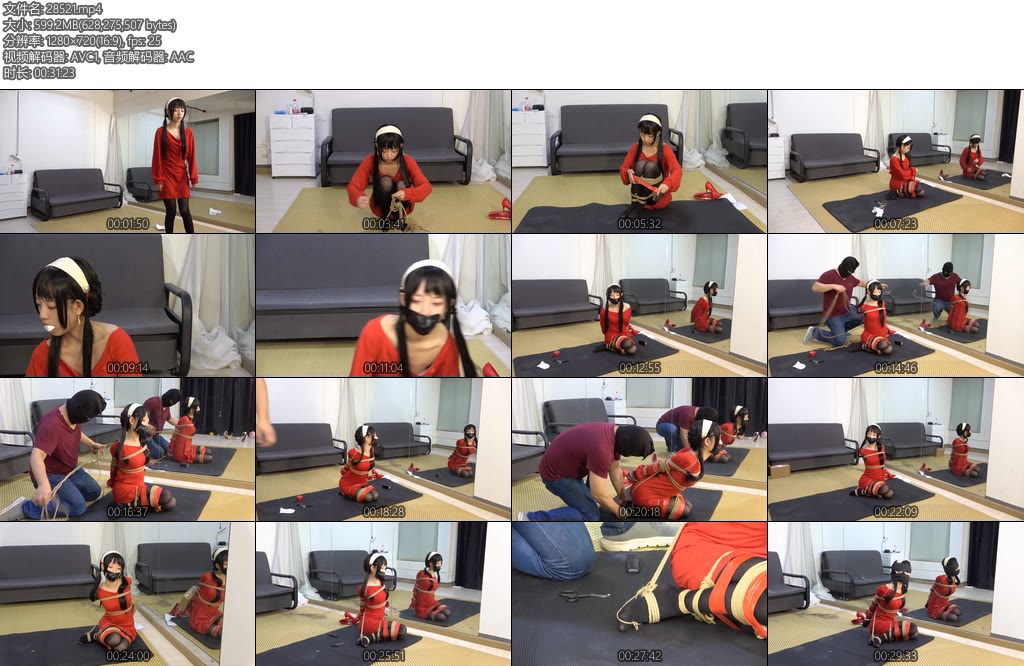 [美束映画] 约尔的末日~珊珊cosplay约尔福杰。沉迷于家庭生活的约尔遭到组织的惩罚-丝依依