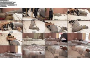 [BGM原创] 文曼灰丝捆绑绷带放置-丝依依