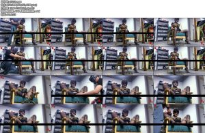 [绳精病] 乖巧乳胶女孩被紧缚在椅子上粗鲁塞满填充墙高试验观察进展-丝依依