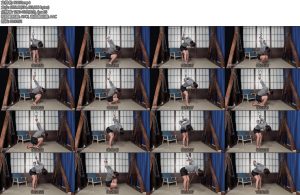 [试炼原创] 小欣ol制服高跟手铐脚拷悬吊半蹲放置痛苦挣扎非常不友好的姿势-丝依依