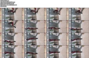 [一只萌熊] 连身裙肛钩芭蕾高跟电击定时罚站-丝依依