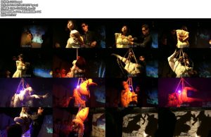 [亚洲绳艺] 東京縛音舞之肉体少女空中悬吊的故事​-丝依依