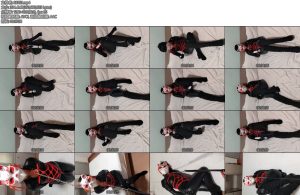 [弑天屠] 连体紧身皮衣黑色长筒靴小羊试镜（3）-丝依依