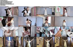 [一绳所爱] 杨若琳白色礼服五花紧缚逛店-丝依依