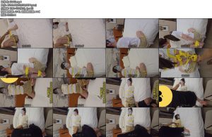 [小黑原创] 捆绑带直臂紧缚让她立在床头看着电视震动强高没想她到这样站不稳啊的一声倒在床上了-丝依依