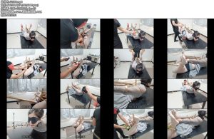 [飞天原创] 天生贱奴易美在网上看到K9架,直接过来禁锢上去,多种电击振动-丝依依