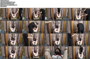 [随心原创] 晓雪白丝女学生备受煎熬的凳子吊腿固定电动牙刷郊狼棒棒无奈的享受-丝依依