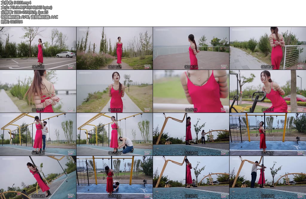 [半岛束艺] 泽爱海边公园一抹红-丝依依