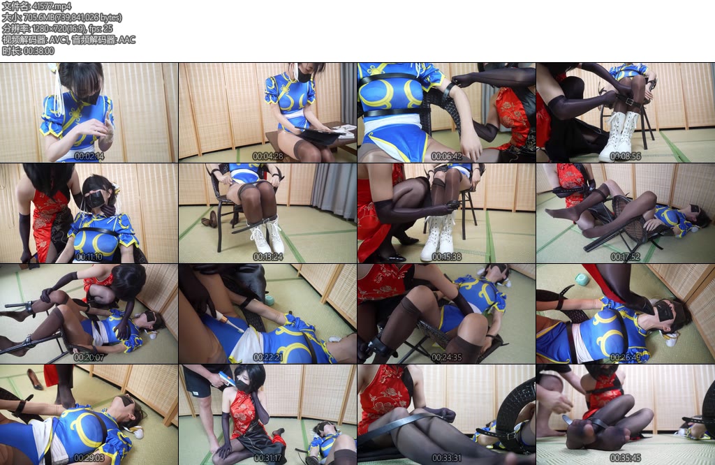 [象人原创] 嗷嗷&小0cos春丽&艾达王剧情向上-丝依依