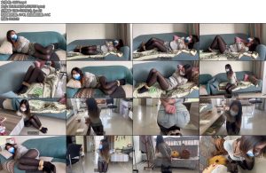 [禾一原创] 大学生御姐帆帆第一次体验kb油亮黑丝身体超级软声音好听强制挣扎-丝依依