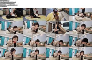 [李大侠] 绳模小夏魔鬼训练之压舌口塞-丝依依