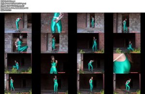 [欧美绳艺] Spandex Bondage No.074-丝依依