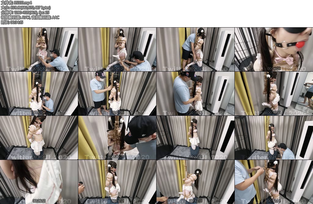 [HUI原创] 潼潼骨架太小了还没完全离地呢嗷嗷喊疼-丝依依