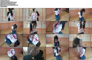 [一绳所爱] 新模张晓真实五花紧缚放置-丝依依