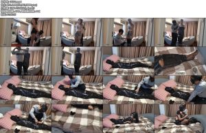 [JS原创] 瑾萱 保鲜膜全包 胶带木乃伊 震动D刺激 原味棉袜封堵-丝依依