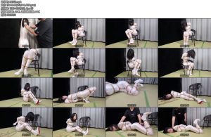 [象人原创] T娘微剧场见习商谍之捕获白丝连体衣小贼猫-丝依依