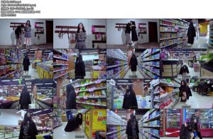 [樱束原创] 超市的正确打开方式 塞入心爱的玩具带上刺激的R夹好心的超市阿姨一个劲的以为是身体不舒服-丝依依