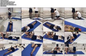 [可乐inrey] 久违的长腿妹直臂分腿驷马放置挣扎翻动腿部解开展示-丝依依