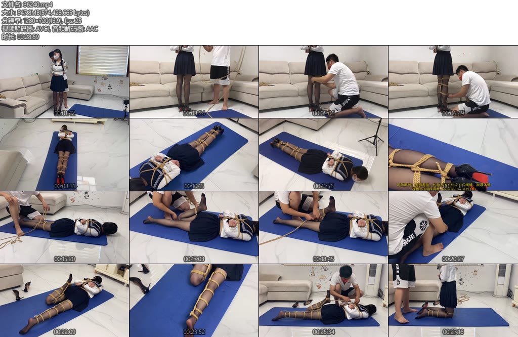 [可乐inrey] 久违的长腿妹直臂分腿驷马放置挣扎翻动腿部解开展示-丝依依