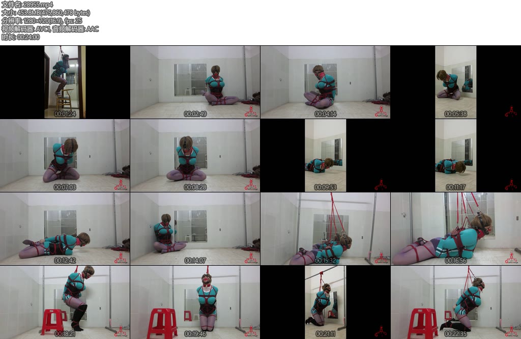 [CD伪娘] 小诡的自缚66 安全过大年这次差点毁容了-丝依依